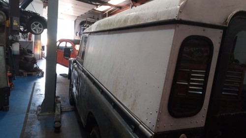 landrover series 3 109 project ( starts and runs ) - Picture 5 of 11