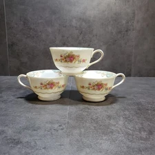 Jyoto China Japan Fairmont Teacups Gold Trim Floral Replacements