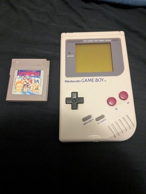 RECENTLY RESTORED Original DMG Nintendo Gameboy with Mario Land- GREAT screen