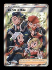 Friends in Hisui (Full Art) Ultra Rare Holo SWSH: Crown Zenith 148/159 NM on eBay