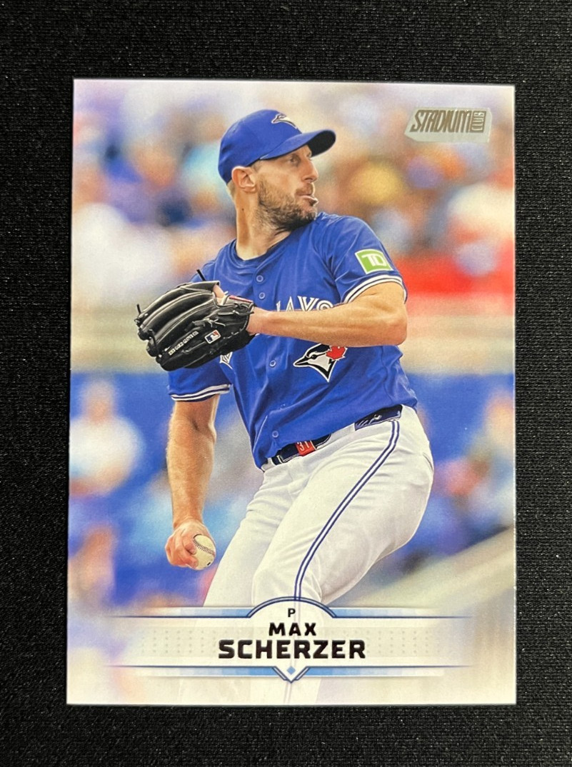 2025 Topps Stadium Club Max Scherzer #136 Toronto Blue Jays