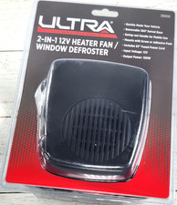 2-IN-1 12-VOLT HEATER FAN WINDOW DEFROSTER Ultra Performance 39000