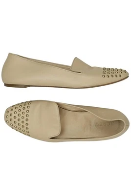 J.Crew Halbschuh Damen Slipper feste Schuhe Gr. 42 (UK 8) Leder Beige #u1dr2tv - Bild 1 von 4