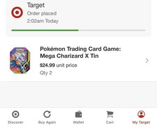 Pokemon TCG Mega Charizard X Tins Set Of 2 Order Confirmed