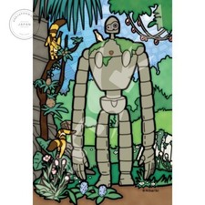 Studio Ghibli Castle in the Sky Art Crystal Jigsaw 126 Pieces Garden Guardian