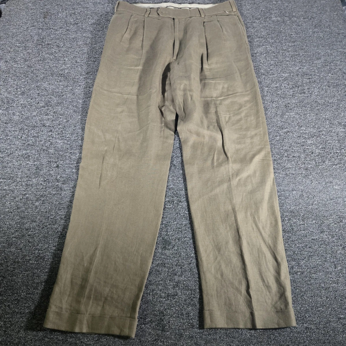 Brooks Brothers Regular Size Linen Pants for Men for sale | eBay