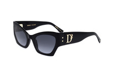 Dsquared2 Womens 55 mm Black Sunglasses D2013...