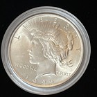 1922, 1923, 1924, 1925 Peace Silver Dollar Lot.  Beautiful Condition Coins Boxed — photo 2