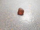 Sapphire  faceting rough.  med. peach-orange color. 3.5 cts. Clean. Umba. — photo 2