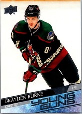 2020-21 Upper Deck - Young Guns Brayden Burke #499 (RC)