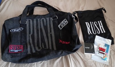 RUSH Fifty Something Tour Duffel Bag 2026 Concert VIP Exclusive Merchandise RARE