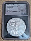 2021 American Eagle Type 1 - Heraldic Eagle NGC MS70 First Releases