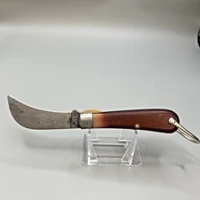 Camillus New York USA Folding lockback Blade PRUNING KNIFE # "1" HAWKBILL