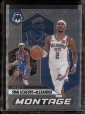 2024-25 Panini Mosaic #18 Shai Gilgeous-Alexander Montage