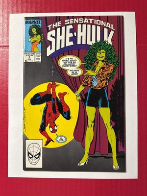 The Sensational She-Hulk #3A (Marvel Comics 1989) Direct Edition