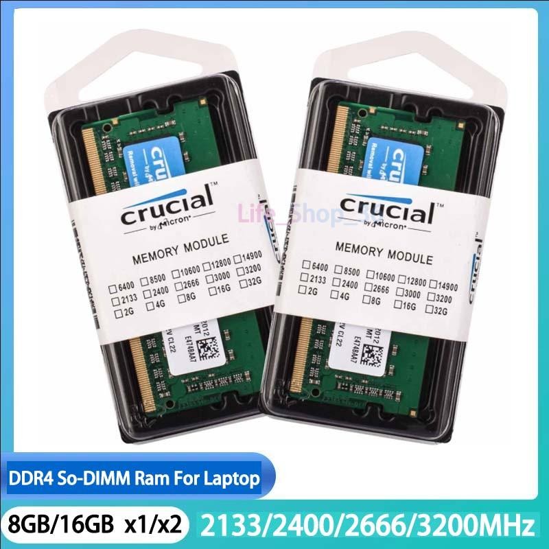Crucial RAM DDR4 8GB 3200MHz SODIMM CL22, Memoria Per PC Laptop - Foto 4
