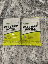 RESCUE! Reusable Fly Trap Refill Outdoor Use - 30 Day Supply 2 Pack