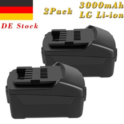 2X Akku Für Metabo 3,0AH 36V LI-ion 6.25453 BHA 36 LTX Compact AHS 36V BHA36LTX