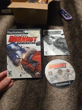 Burnout Dominator Ps2 CIB Sony PlayStation 2 Tested