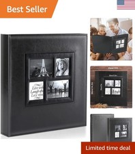 Photo Album 4x6 500 Pockets Photo, Extra Large Capacity Family Wedding Pictur...