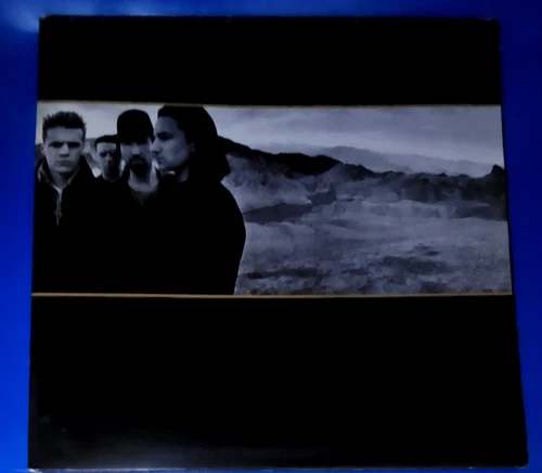 U2 The Joshua Tree LP - 1987 Original Pres ST-IL-876215- WITH POSTER - Tested VG
