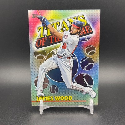 James Wood 2026 Topps Series One Titans of the Game #TOG-15 Washington Nationals