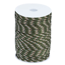 100M 550 Military 7-Core Paracord Rope 4Mm Outdoor Polyester Parachute Cord Camp