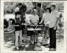 1973 Press Photo Youngsters enjoying activity in Red Rock Canyon - lra35740