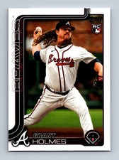 #414 2025 Topps BASE | Grant Holmes RC Braves