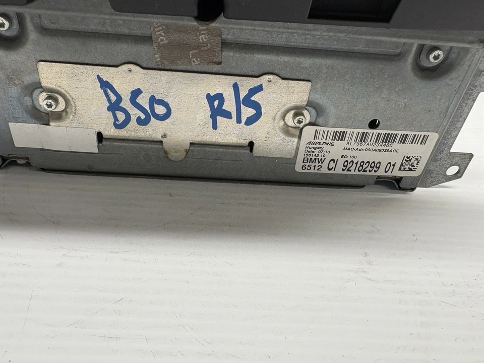 BMW E60 E63 528 535 NAVIGATION CD PLAYER RADIO RECEIVER CCC CIC CID SYSTEM OEM - Image 4 of 4