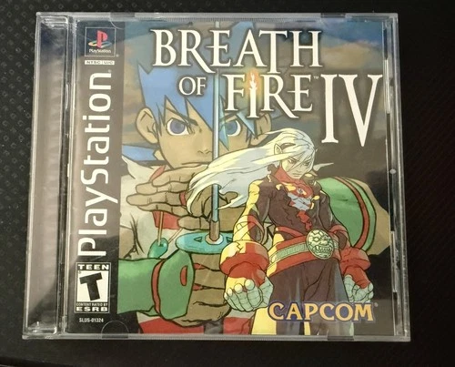 Breath of Fire IV for PS1 PlayStation 1 (2000) Complete CIB W/ Manual Capcom RPG