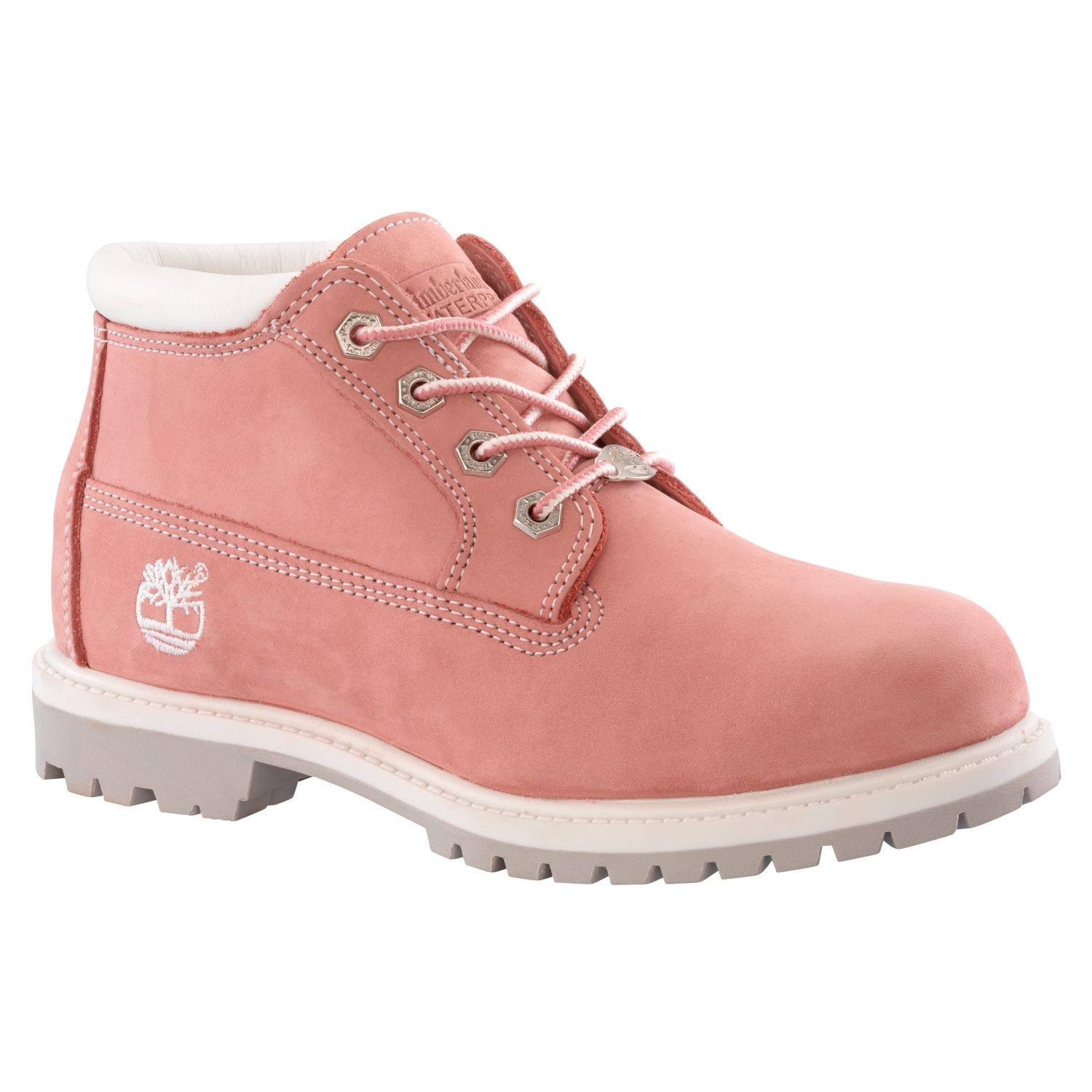 pink chukka boots
