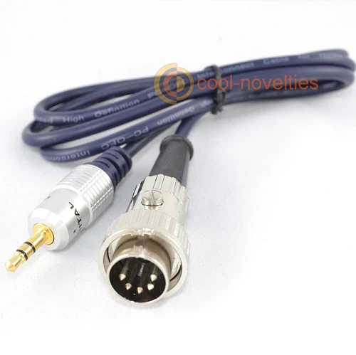 NAIM 5 PIN DIN TO iPOD / MP3 TWIST-LOCK INTERCONNECT CABLE 1M