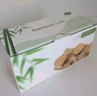 New 8 Pk Oui Yogurt Bamboo Jar Lids w Silicone Rings For 5-oz Jars Plus Oui Jar