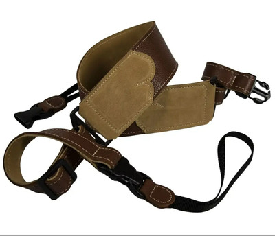Franklin 2.5'' Glove Leather Banjo Strap with Quick Release, Caramel