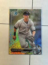 Brendan Rodgers 2017 Bowman Chrome Mega Refractor Prospect #BCP88 Rockies