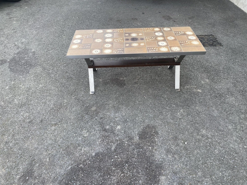 table basse ceramique vallauris  df La Fagoterie desing botanique 60/70 - Photo 4/4