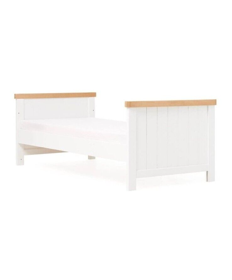 Mothercare Lulworth white COT BED with mattress (Used) UK