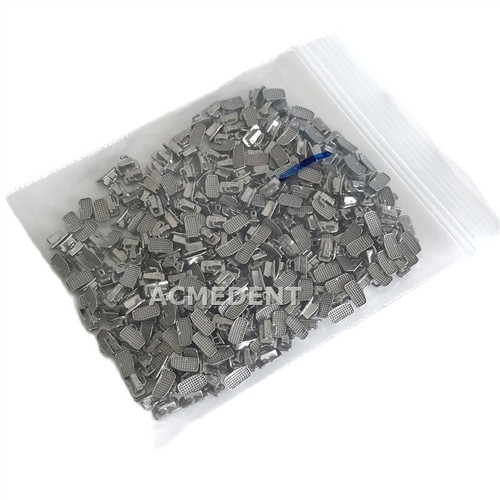 100 pezzi tubi buccali MIM dentali monoblocco un tubo 1° Roth 022 16# 26# 36# 46# - Foto 3 di 7