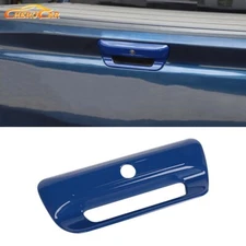 For Dodge Ram 1500 2019-24 Blue Rear Trunk Door Tailgate Handle Cover Trim Decor