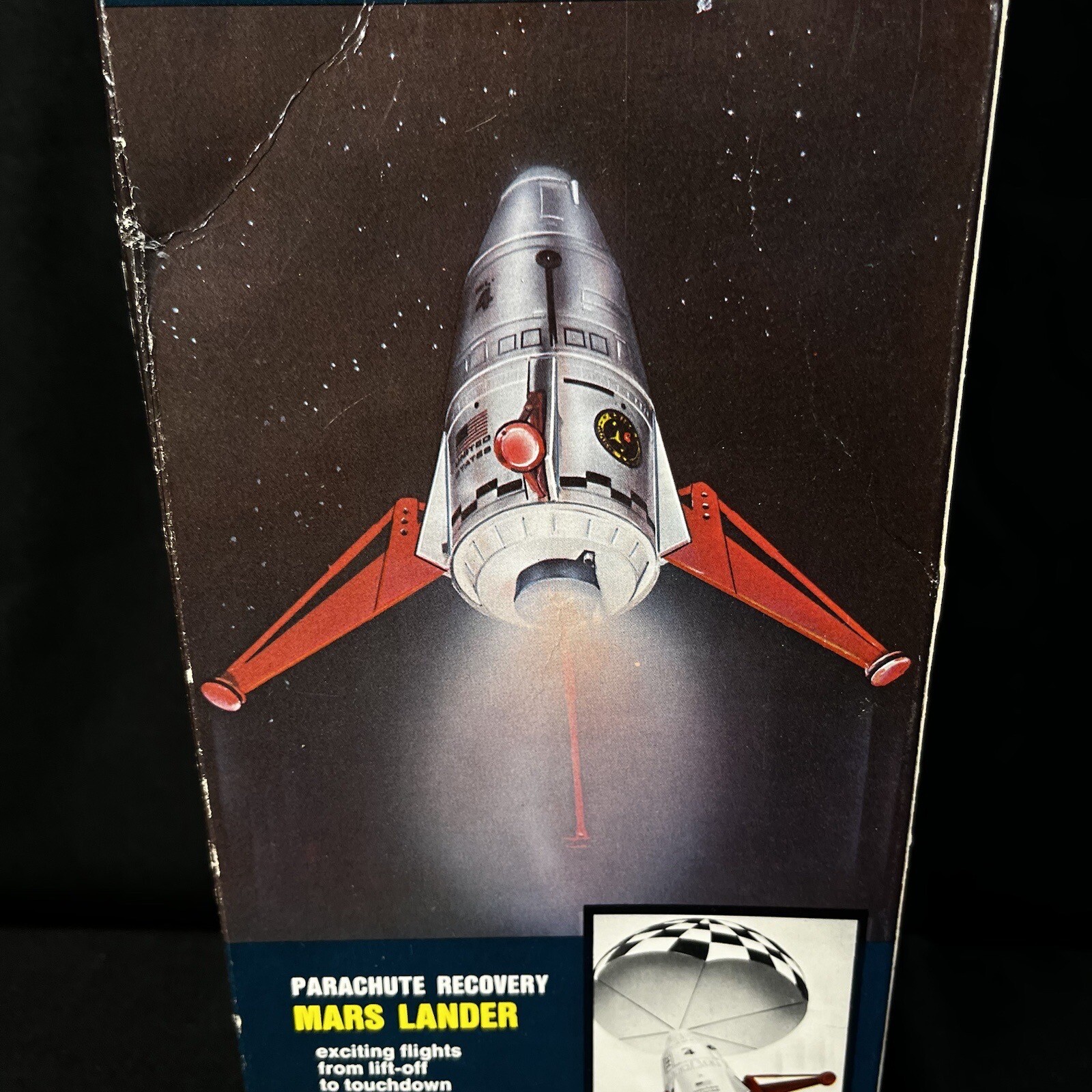 Vintage ESTES The Incredible Mars Lander Model Kit K43 eBay