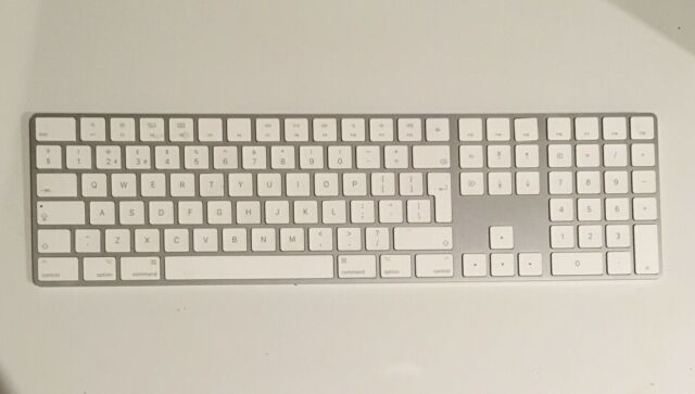 A1843 Apple Magic Keyboard 2 With Numeric Pad 1x White Replacement Key & Hinge