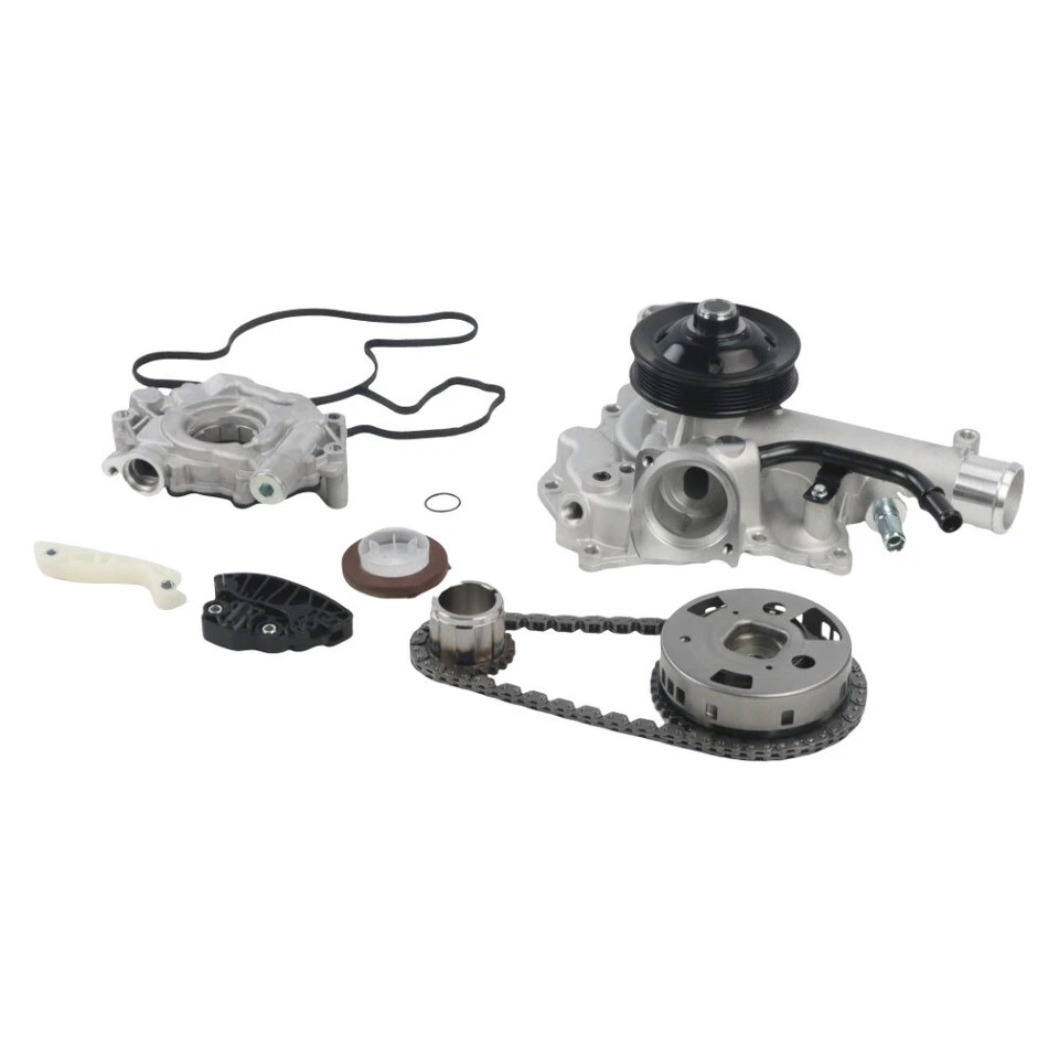 Camshaft Phaser Oil & Water Pump Chain for Dodge 2009-2018 Ram 1500 2500 3500 Foto 4 de 4