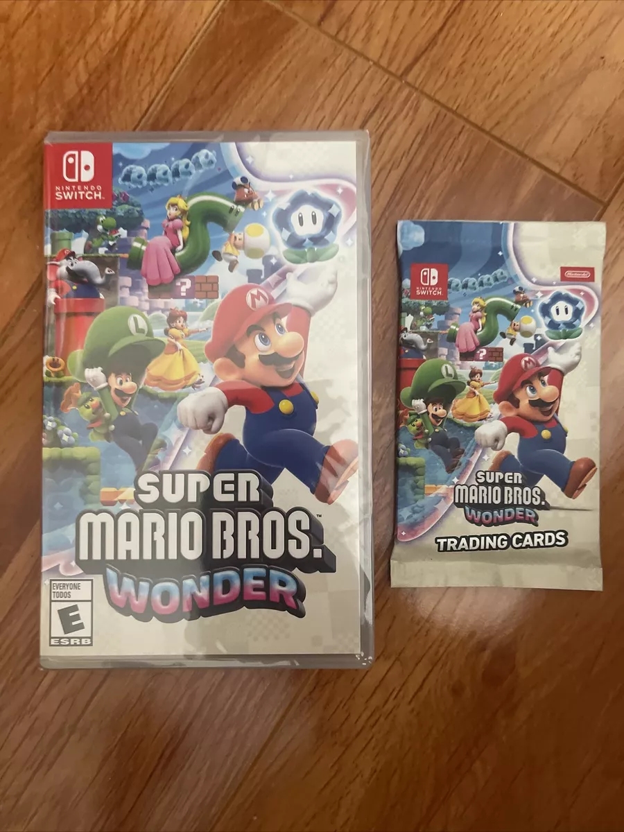 Super Mario Bros. Wonder + Exclusive Trading Card Pack - Nintendo Switch