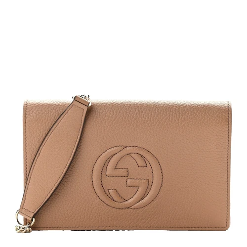 Gucci Soho Leather Exterior Small Bags & Handbags for Women