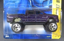 2007 Hot Wheels Dark Purple Dodge Ram 1500 New Model 005 Hw52-072724 2007 Hot Wheels Dark Purple Dodge Ram 1500 New Model 005 Hw52-072724