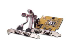 SIIG Industrial PCI 4X Serial Ports Controller JJ-P49012 New Sealed 