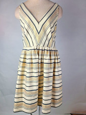 J.Crew Dress V-neck Party Fit & Flare Size 4