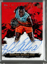 2021-22 Topps Inception Overtime Elite Red #IANMD2 Nathan Missia-Dio Auto /75