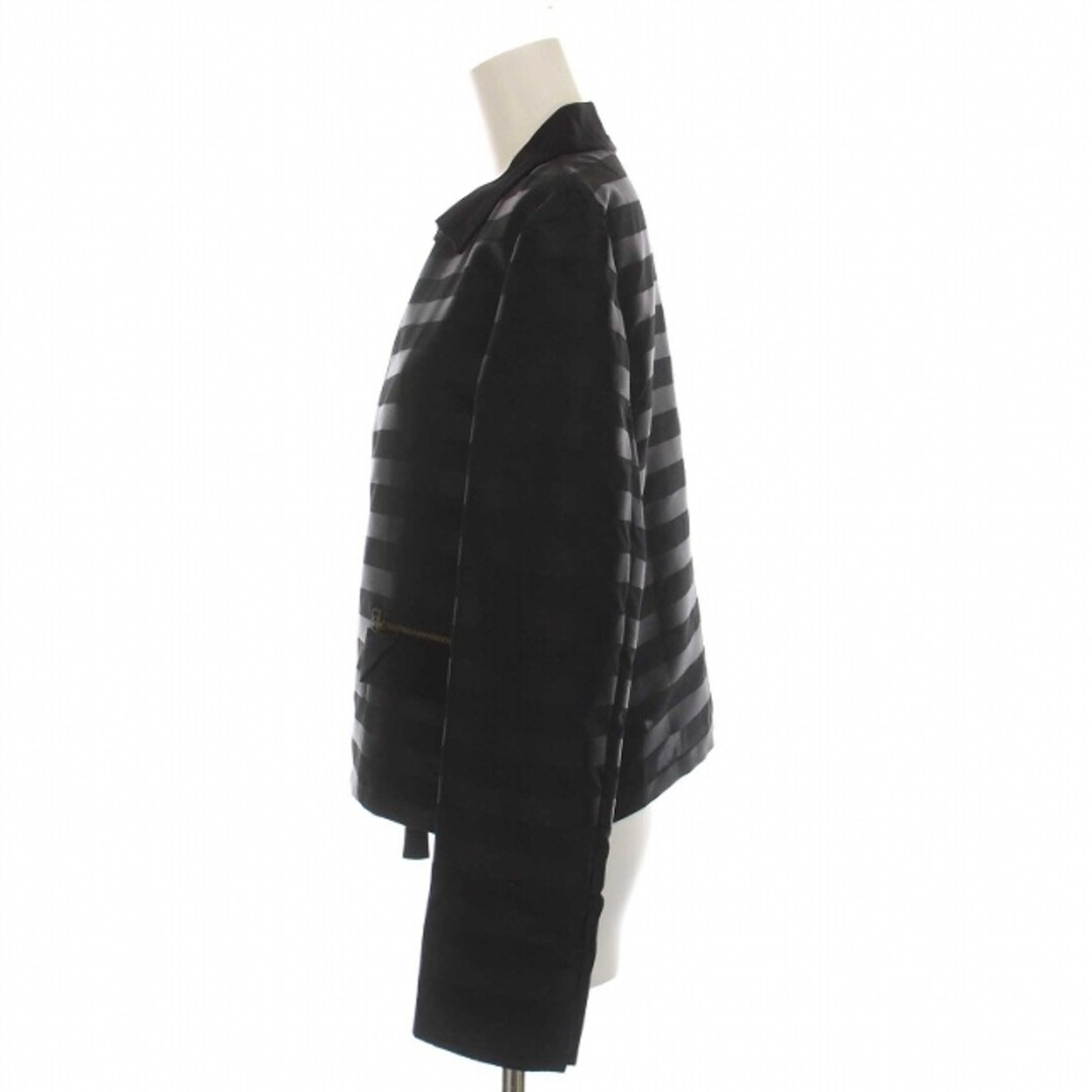 Lanvin Collection Jacket Zip Up Border Outerwear 40 L Black Lanvin Collection Jacket Zip Up Border Outerwear 40 L Black
